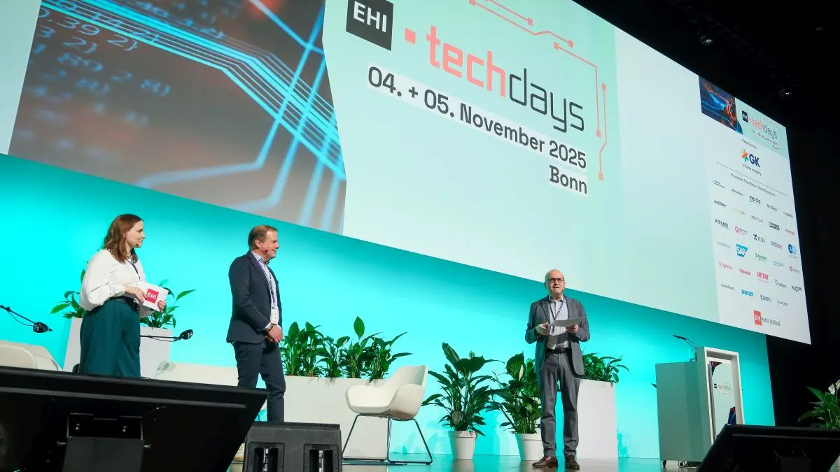 Qualimero beim EHI Tech Days Startup Pitch 2025 in Bonn
