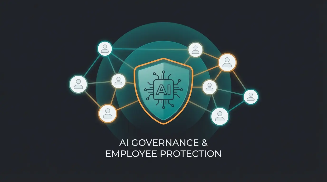 Symbolbild für KI-Governance und Mitarbeiterschulung