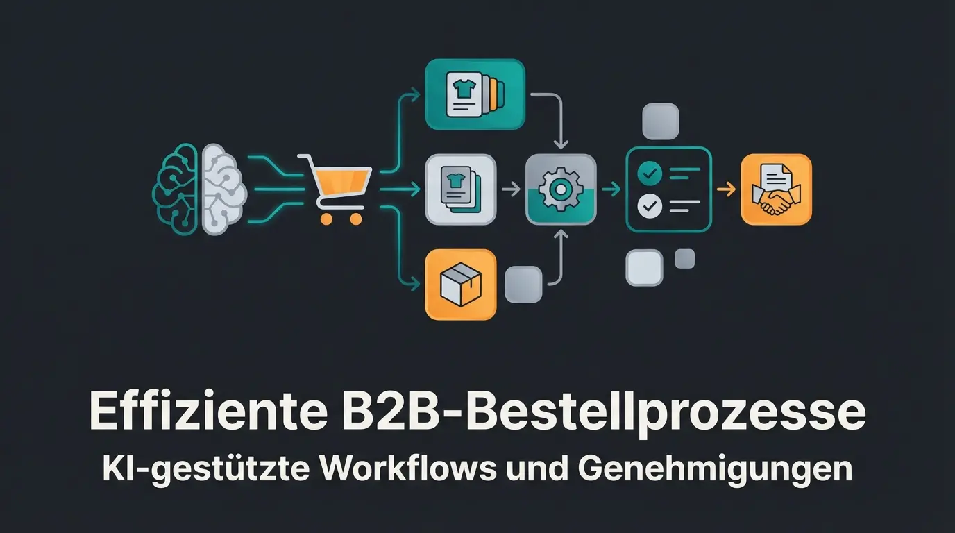 Shopware B2B Bestellprozess mit KI-gestützter Produktberatung und automatisierten Workflows