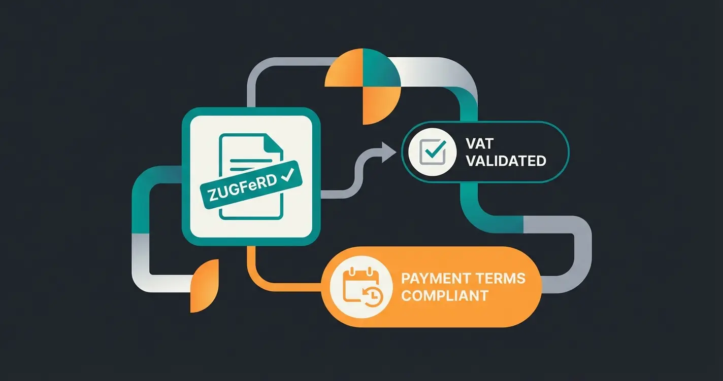 Shopify B2B deutsche Anforderungen: ZUGFeRD, Rechnungskauf und USt-IdNr Prüfung