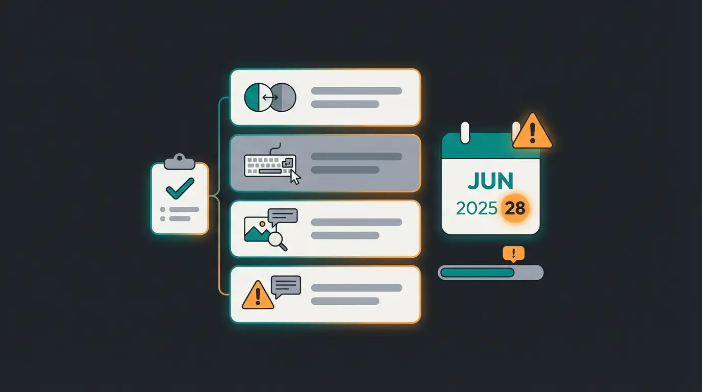 BFSG Barrierefreiheit Checkliste für WooCommerce Produktseiten