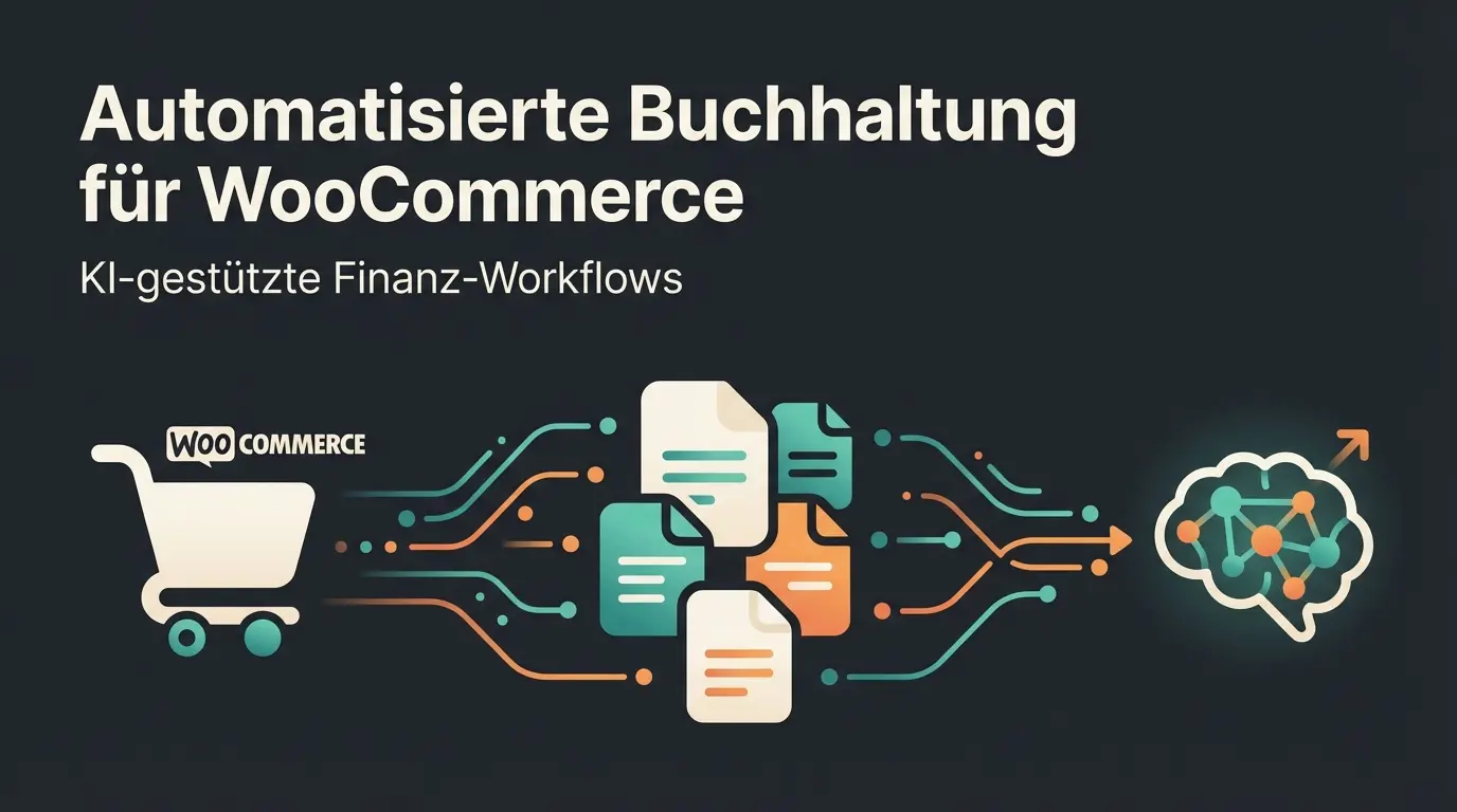 WooCommerce Buchhaltung automatisieren mit KI und E-Rechnung 2025