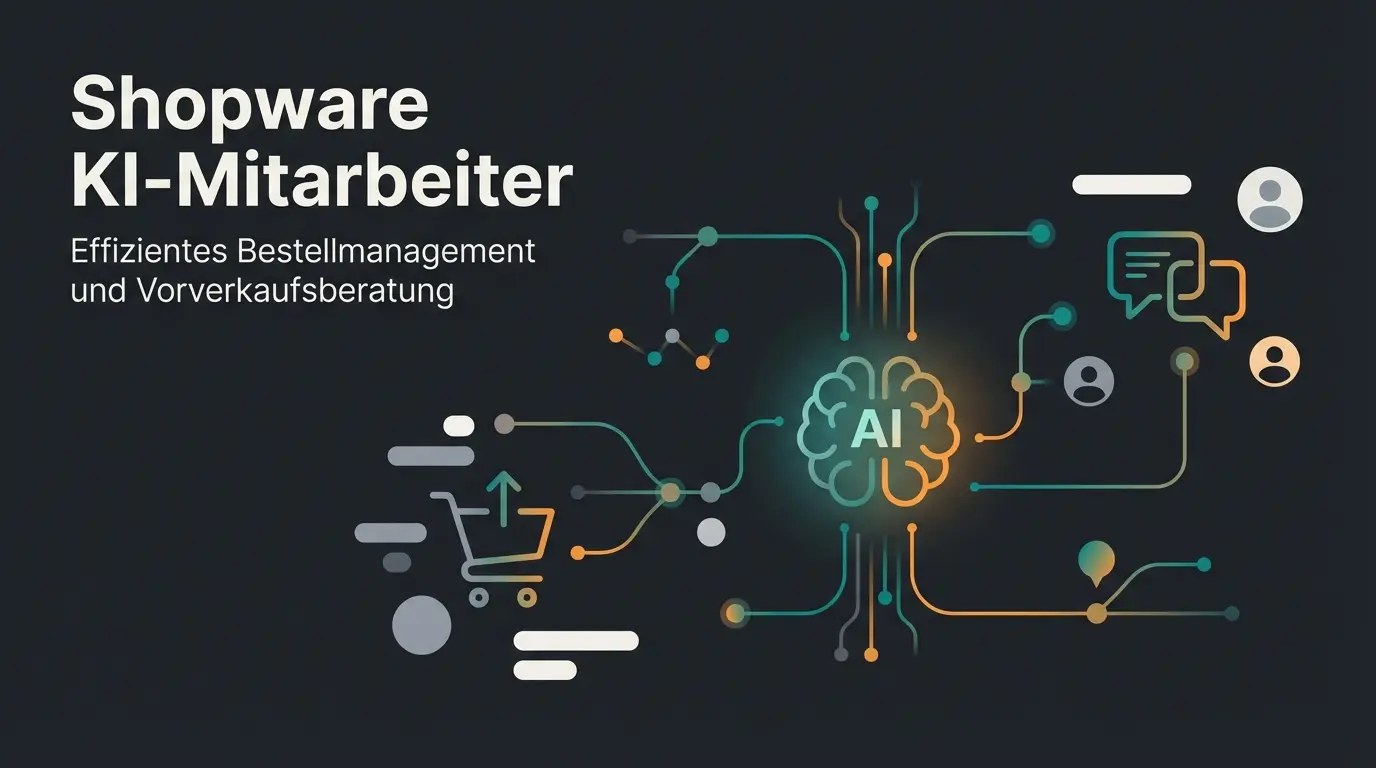 Modernes Bestellmanagement mit KI-gestützter Produktberatung vor dem Warenkorb