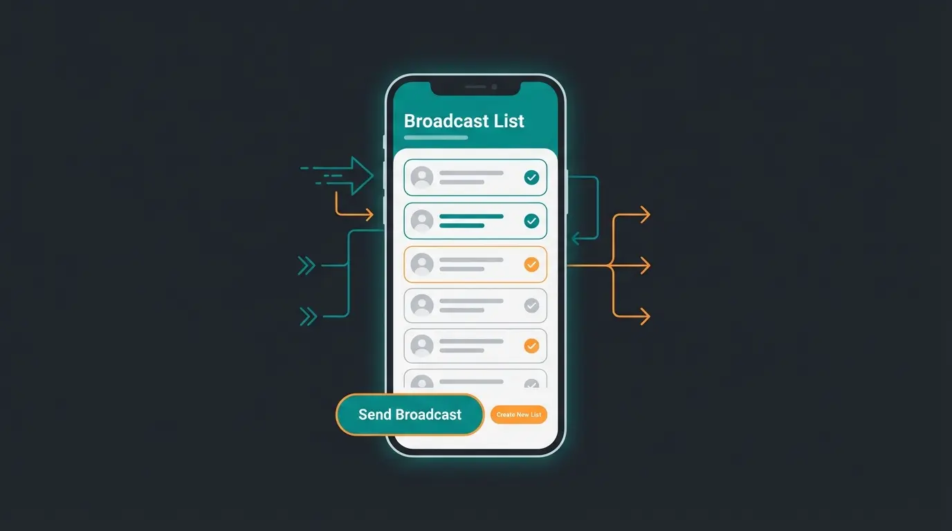 WhatsApp Broadcast Liste erstellen und verwalten auf Smartphone