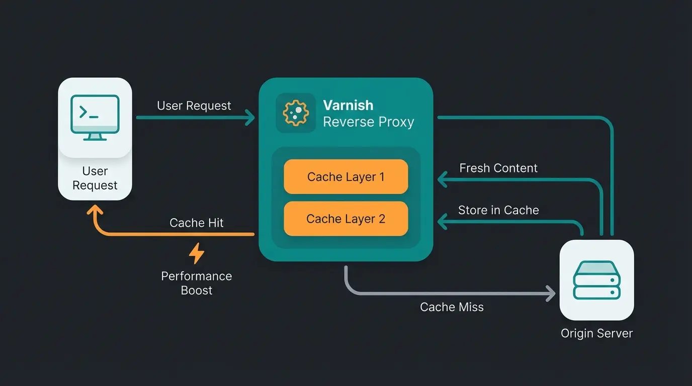Visualisierung der Shopware Caching-Architektur mit Varnish und HTTP-Cache