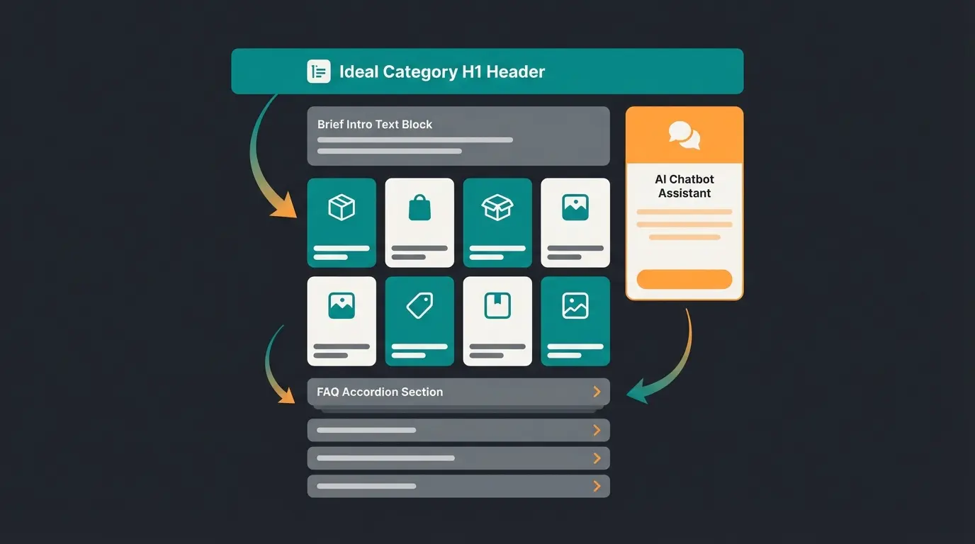Das perfekte Shopware 6 Kategorieseiten-Layout mit AI-Widget