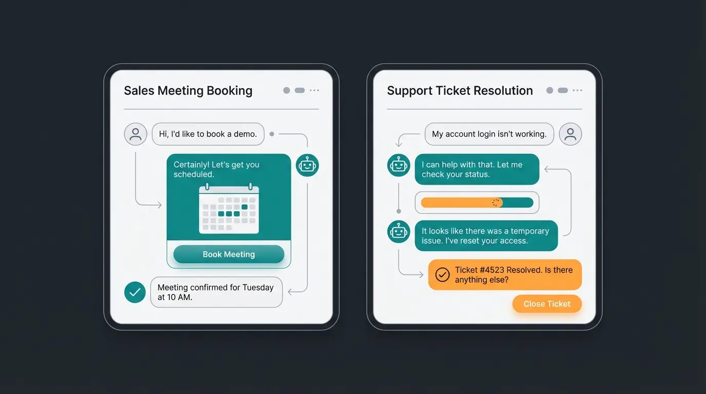 Vergleich der Chat-Oberflächen von Drift und Intercom