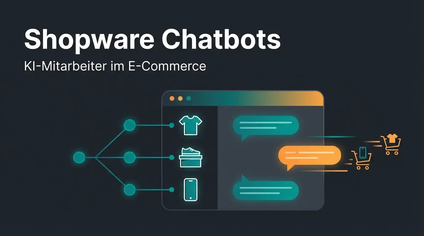 Modernes Dashboard einer Chatbot Software mit Produktberatungs-Interface