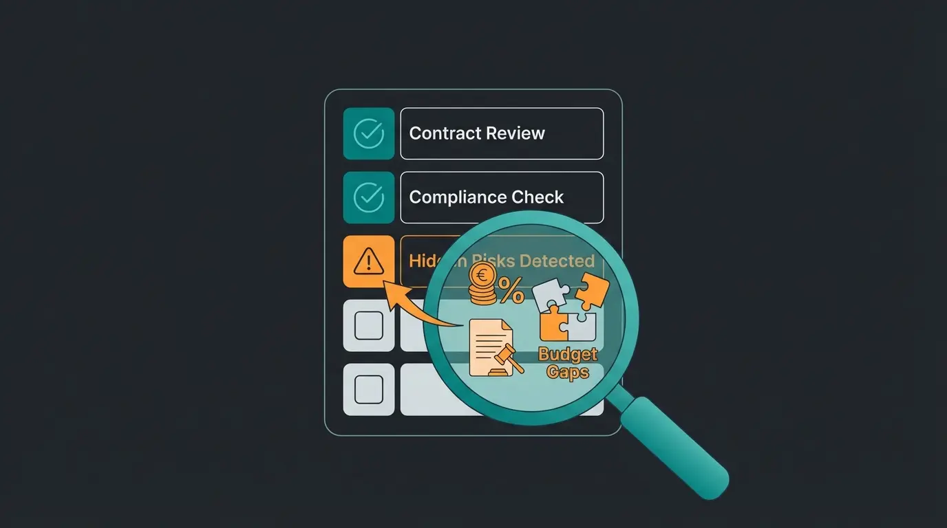 Hidden cost checklist showing commonly overlooked e-commerce expenses including payment fees and legal compliance