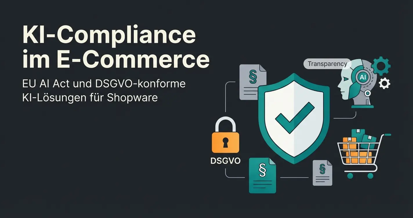 Shopify rechtssicher machen mit Compliance-Schild für DSGVO, Impressum und KI-Transparenz