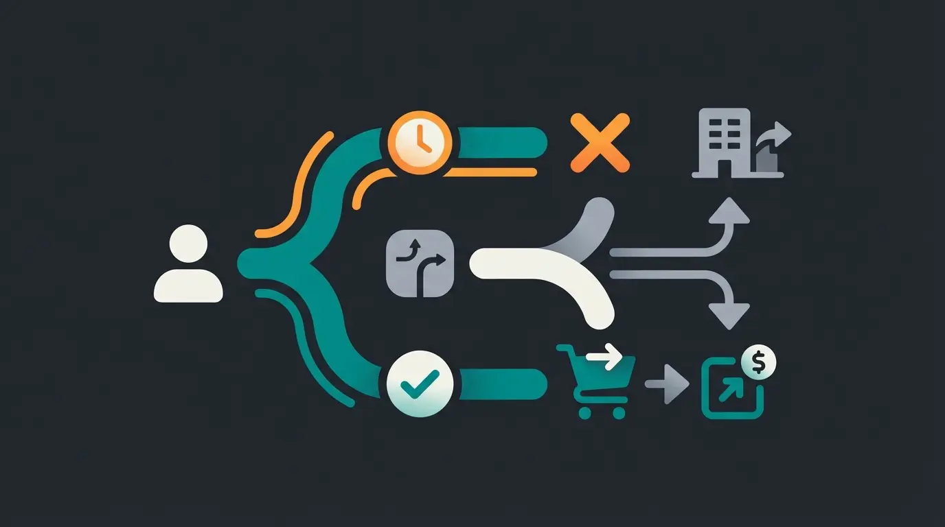 Customer journey showing lost sales due to delayed WhatsApp responses