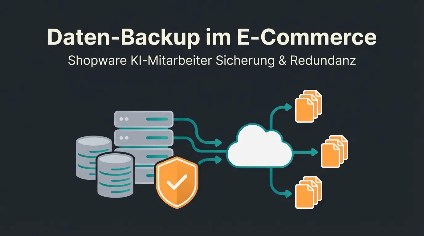 Shopware Backup Strategie mit Datensicherung und Cloud-Speicher Visualisierung