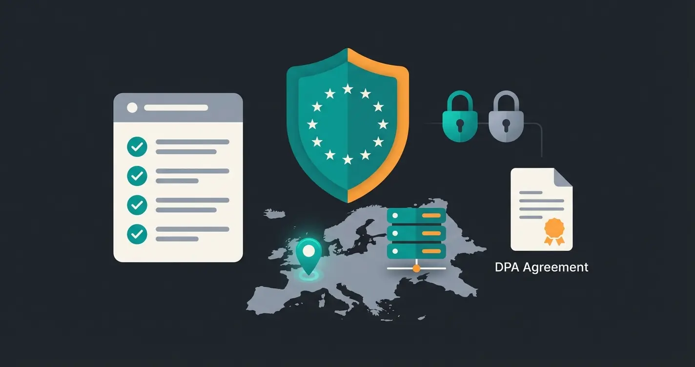 GDPR compliance checklist visualization for WhatsApp bot implementation