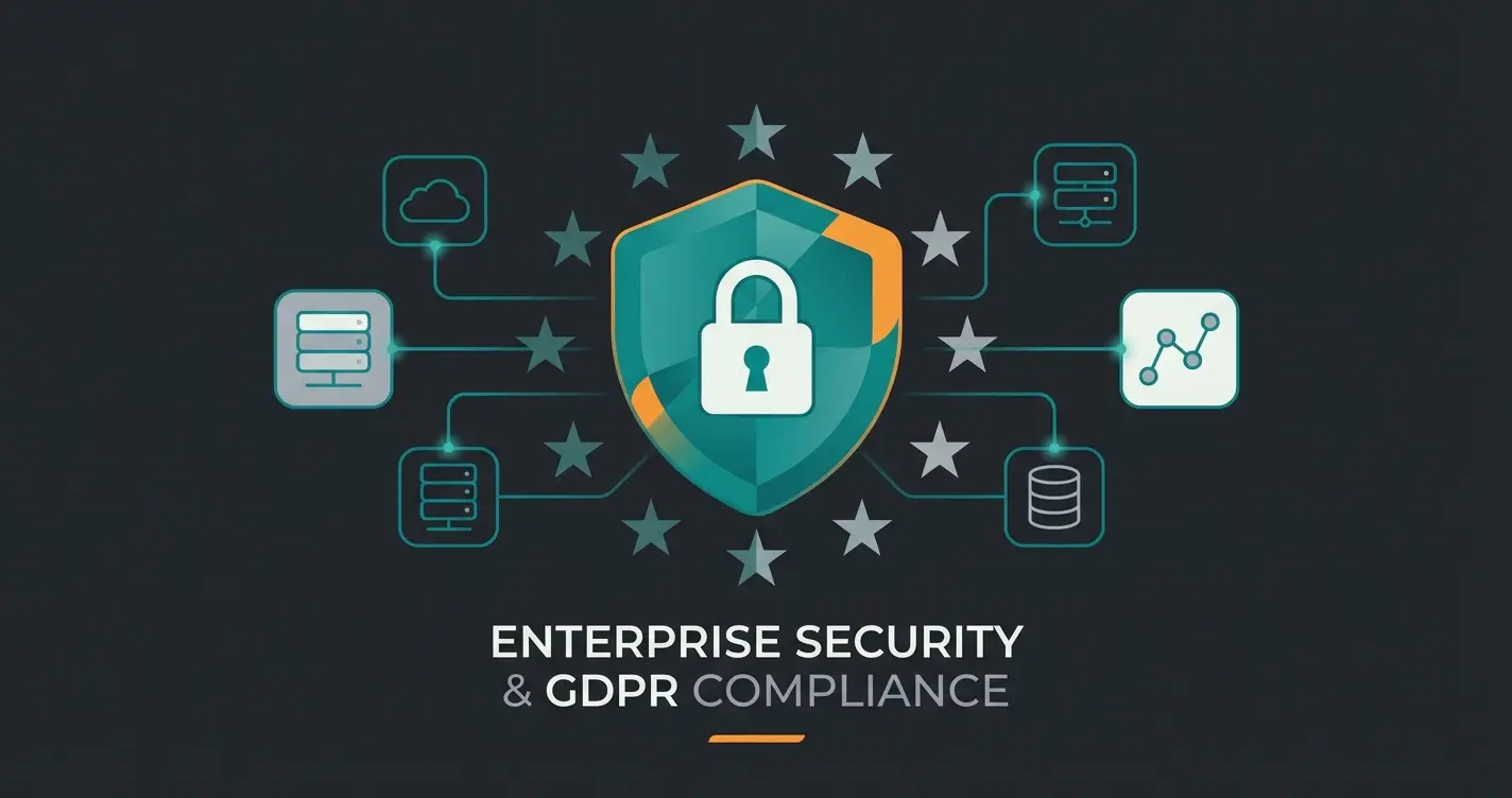 Enterprise implementation of GPT-5 showing GDPR compliance and business integration