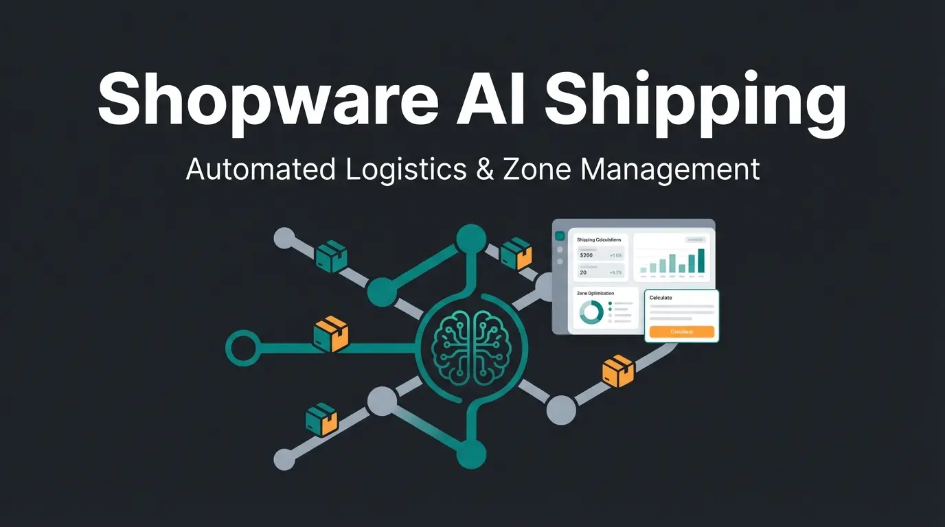 WooCommerce shipping configuration dashboard with AI optimization elements