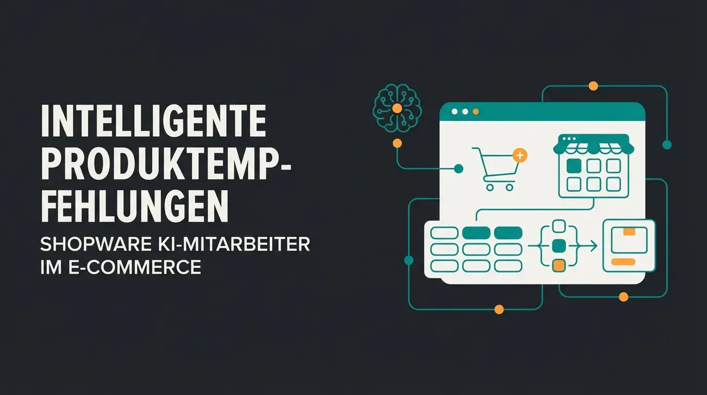 Shopware 6 Demo Dashboard mit AI Produktberatung und moderner E-Commerce Oberfläche