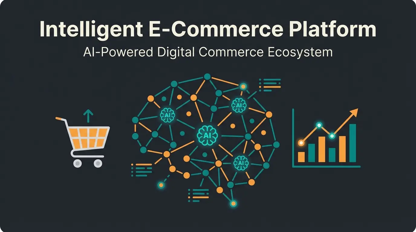 Shopware agency concept with AI-powered sales consultation visualization
