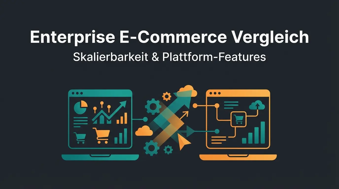 Visueller Vergleich von Adobe Commerce und Shopify für Enterprise E-Commerce