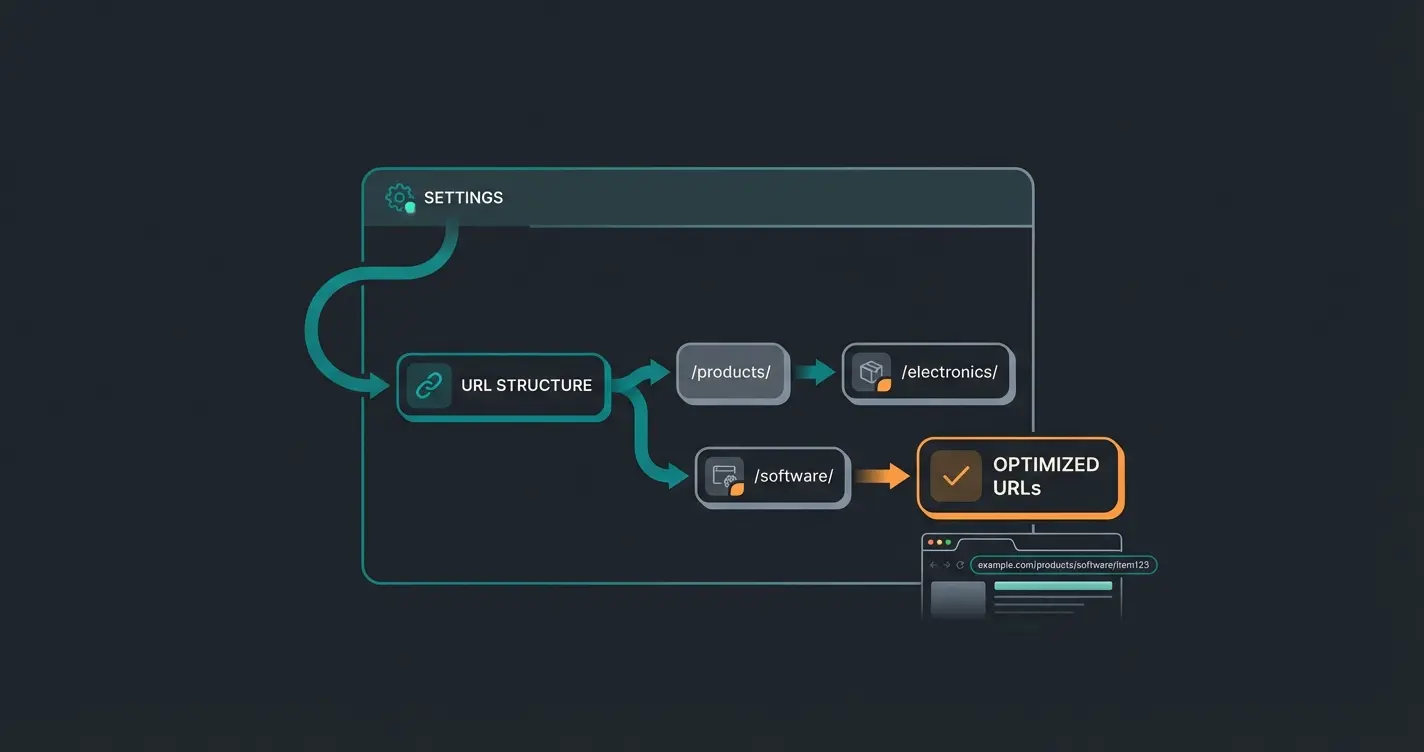 Shopware 6 SEO router configuration interface showing URL template settings