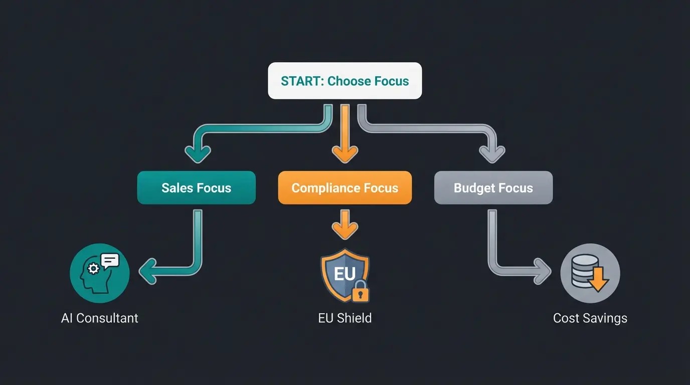 Entscheidungsmatrix für die Wahl der richtigen Intercom Alternative