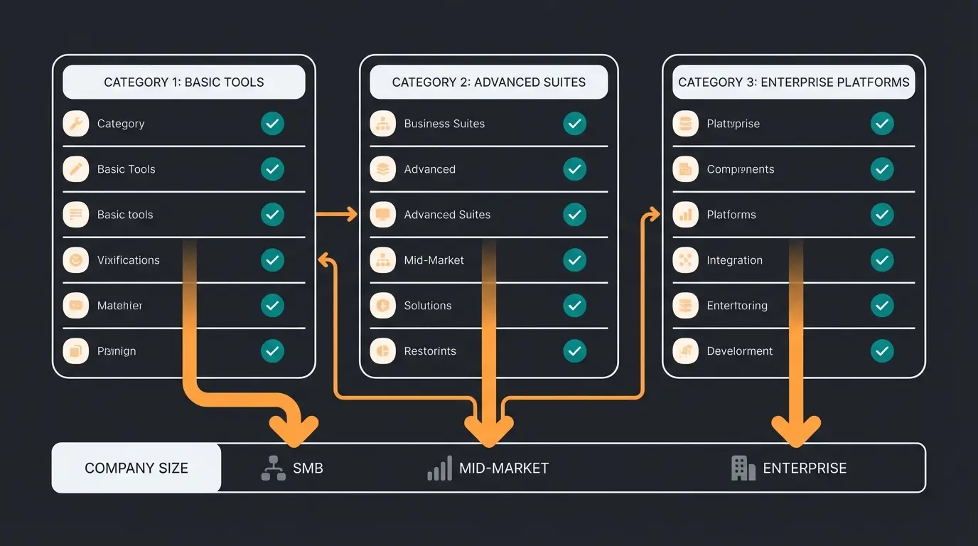 Entscheidungsmatrix für die Auswahl des richtigen WhatsApp Marketing Tools nach Unternehmensgröße und Fokus