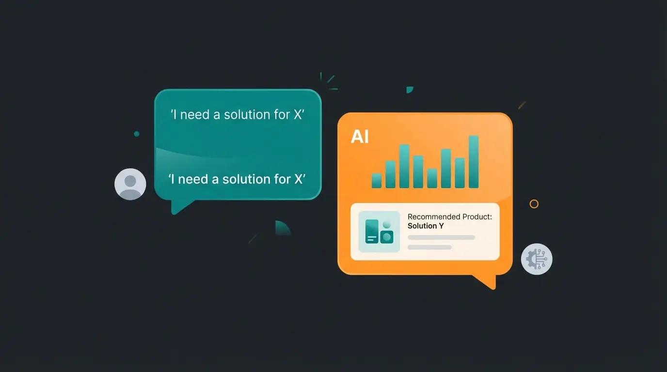 Simulation eines Verkaufsgesprächs zwischen KI und Kunde