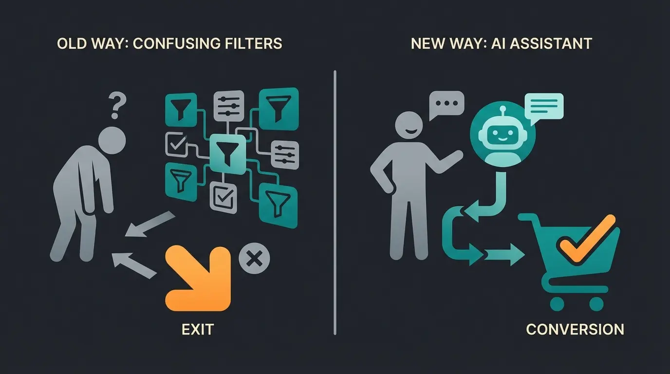 Customer Decision Path: Filter vs. AI-gestützte Beratung in Magento 2