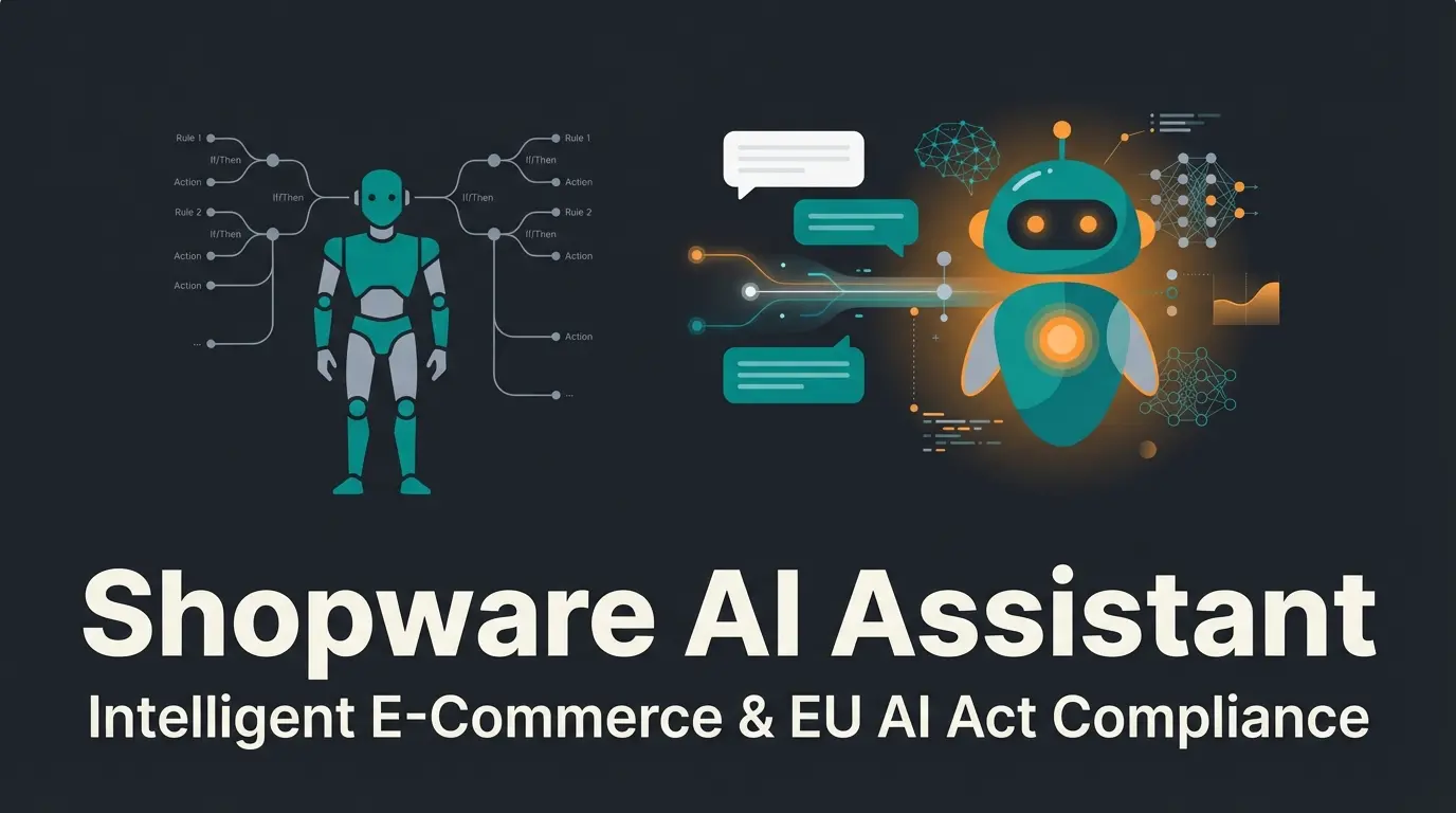 Visual comparison of traditional chatbot versus AI-powered digital product consultant showing the evolution of customer interaction technology