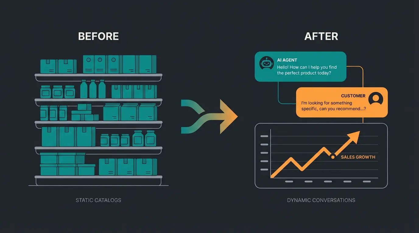 Transformation vom statischen Shop zum KI-Verkaufsberater