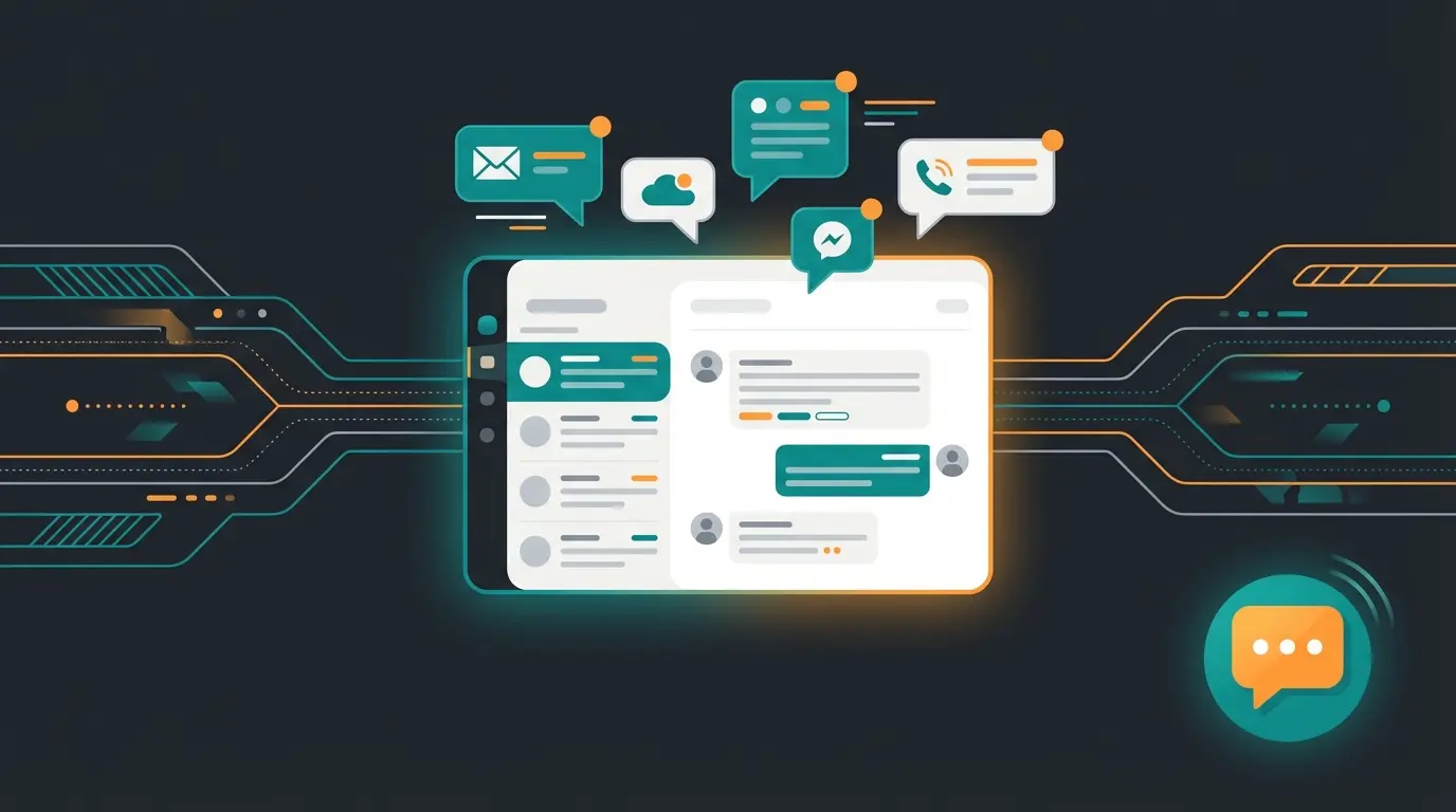 Intercom Software Dashboard mit Messenger und Inbox