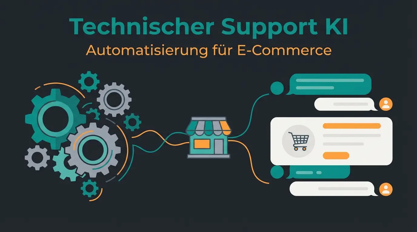Shopware Kundensupport Guide mit KI-Beratung und technischem Support visualisiert