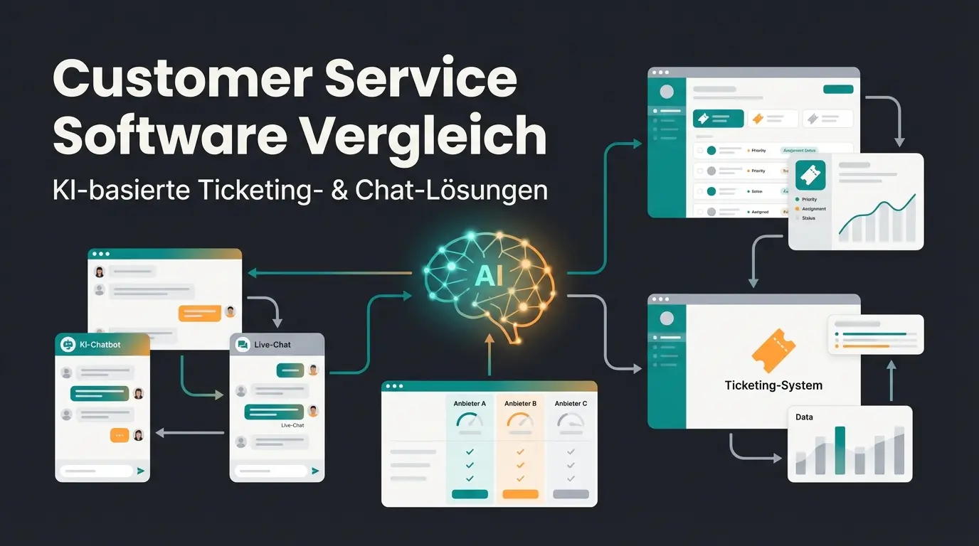 Vergleich moderner Kundenservice Software Tools für 2025 mit KI-Beratung