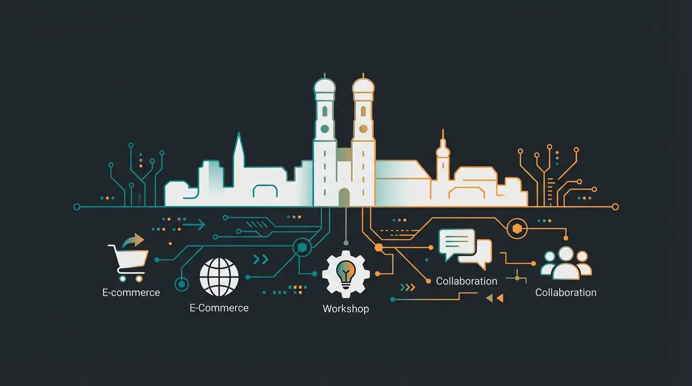 Münchner Shopware Agentur lokale Expertise Visualisierung