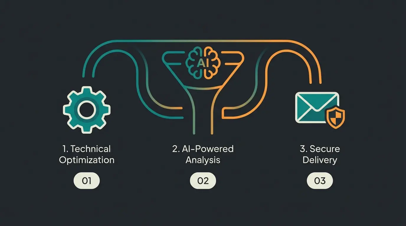 Three-step anti-abandonment strategy visualization for Shopware stores