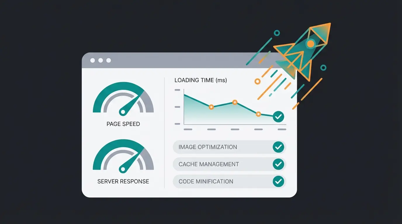 Shopware 6.7 performance dashboard showing speed improvements and Core Web Vitals metrics