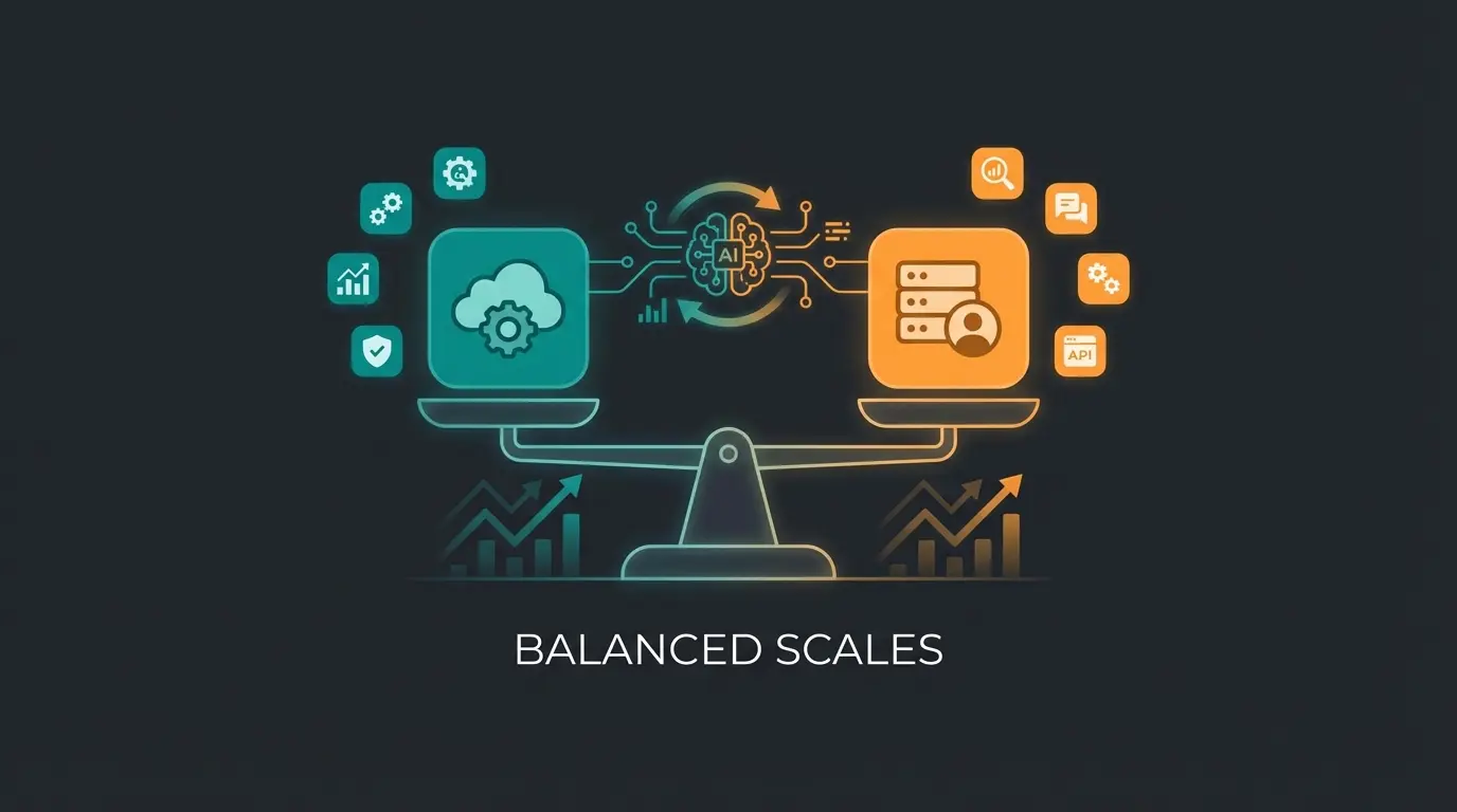 E-commerce platform comparison summary showing Shopware and WooCommerce strengths for different business types