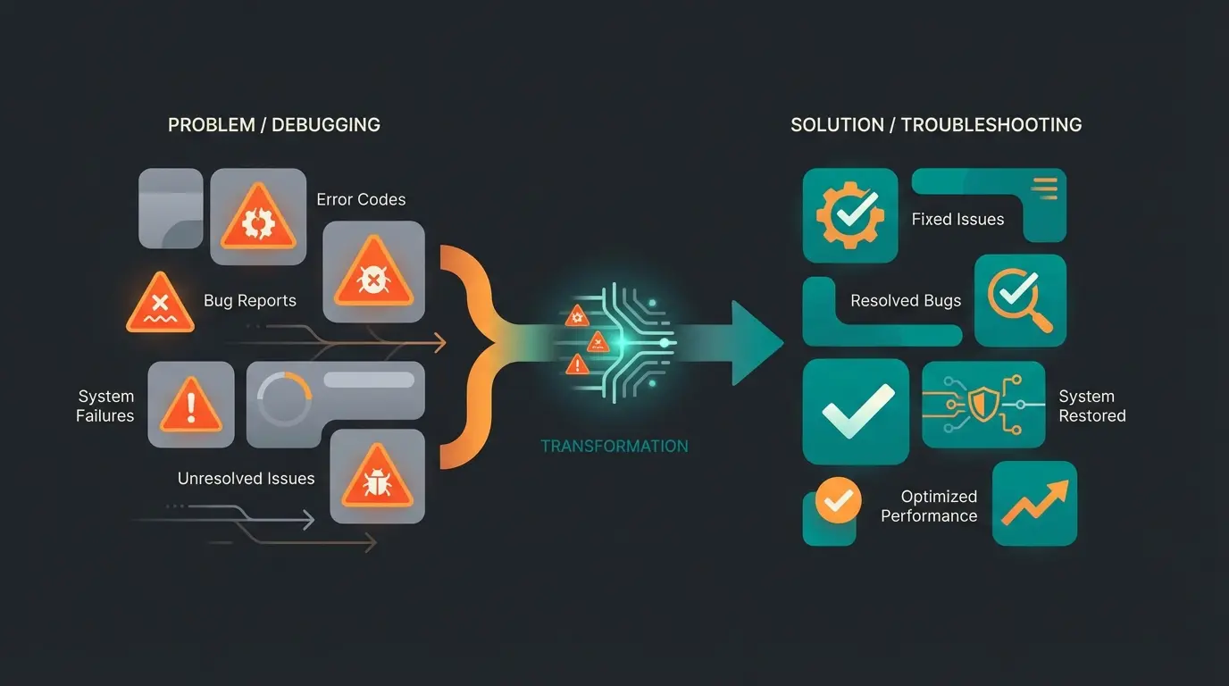 Troubleshooting Visualisierung mit häufigen Magento Upgrade Fehlern und Lösungspfaden