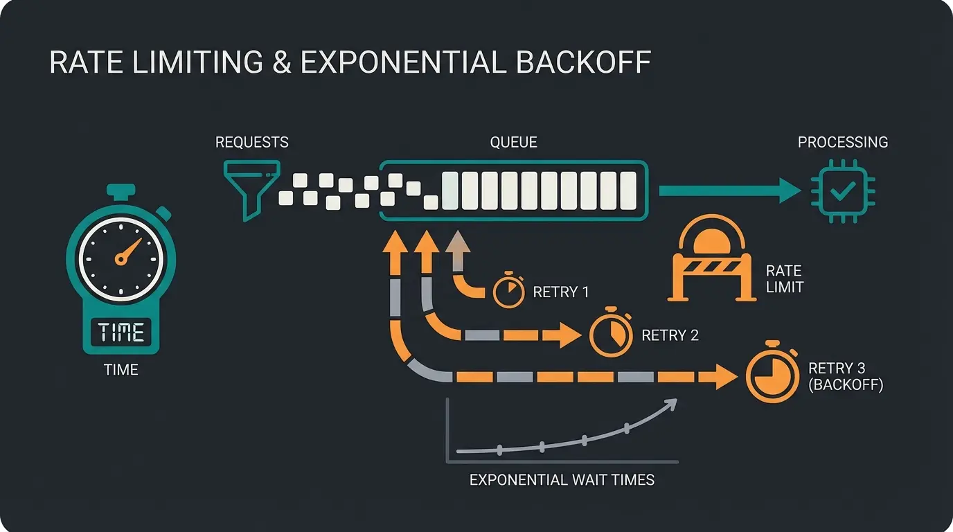 Visualisierung der Intercom API Rate Limits und Fehlerbehandlung