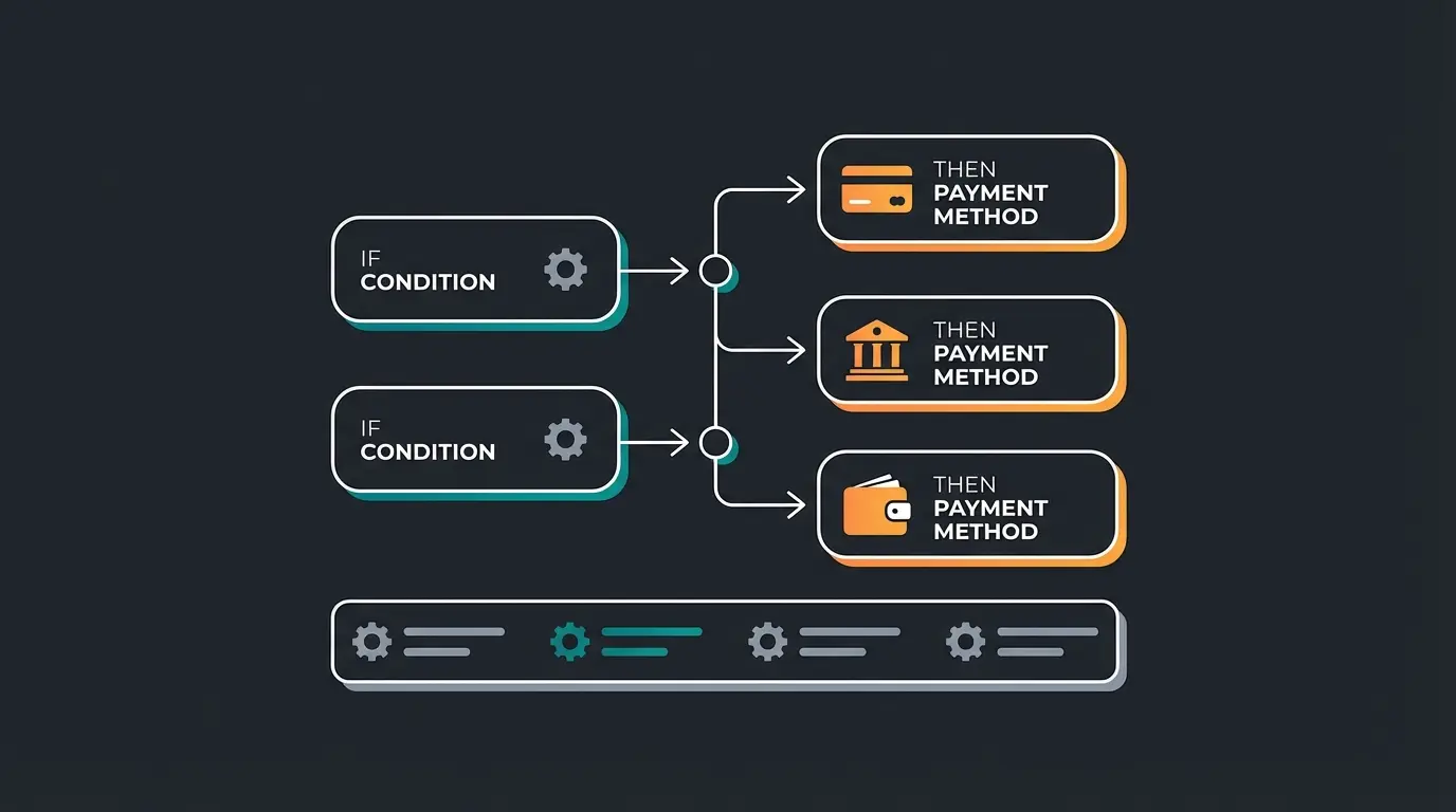 Shopware 6 Rule Builder interface for payment method configuration
