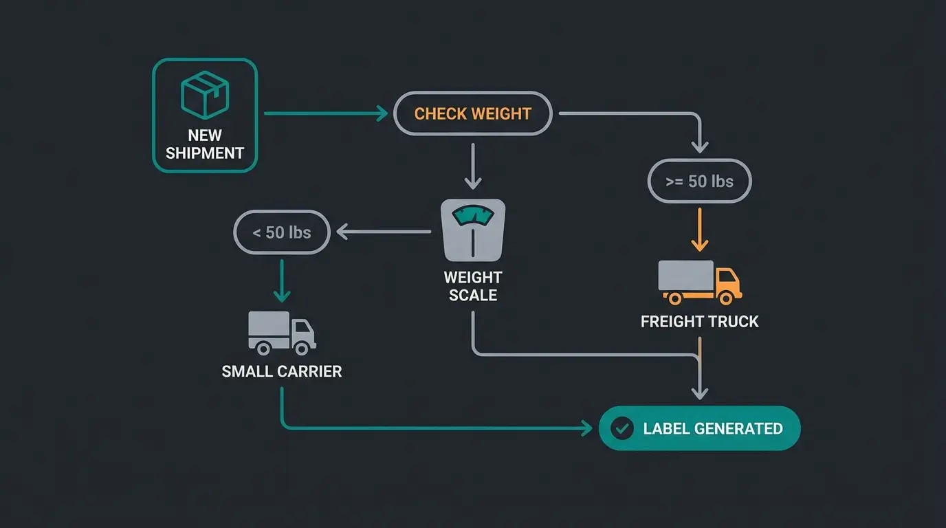 Shopware Rule Builder configuration for complex shipping calculations in garden e-commerce