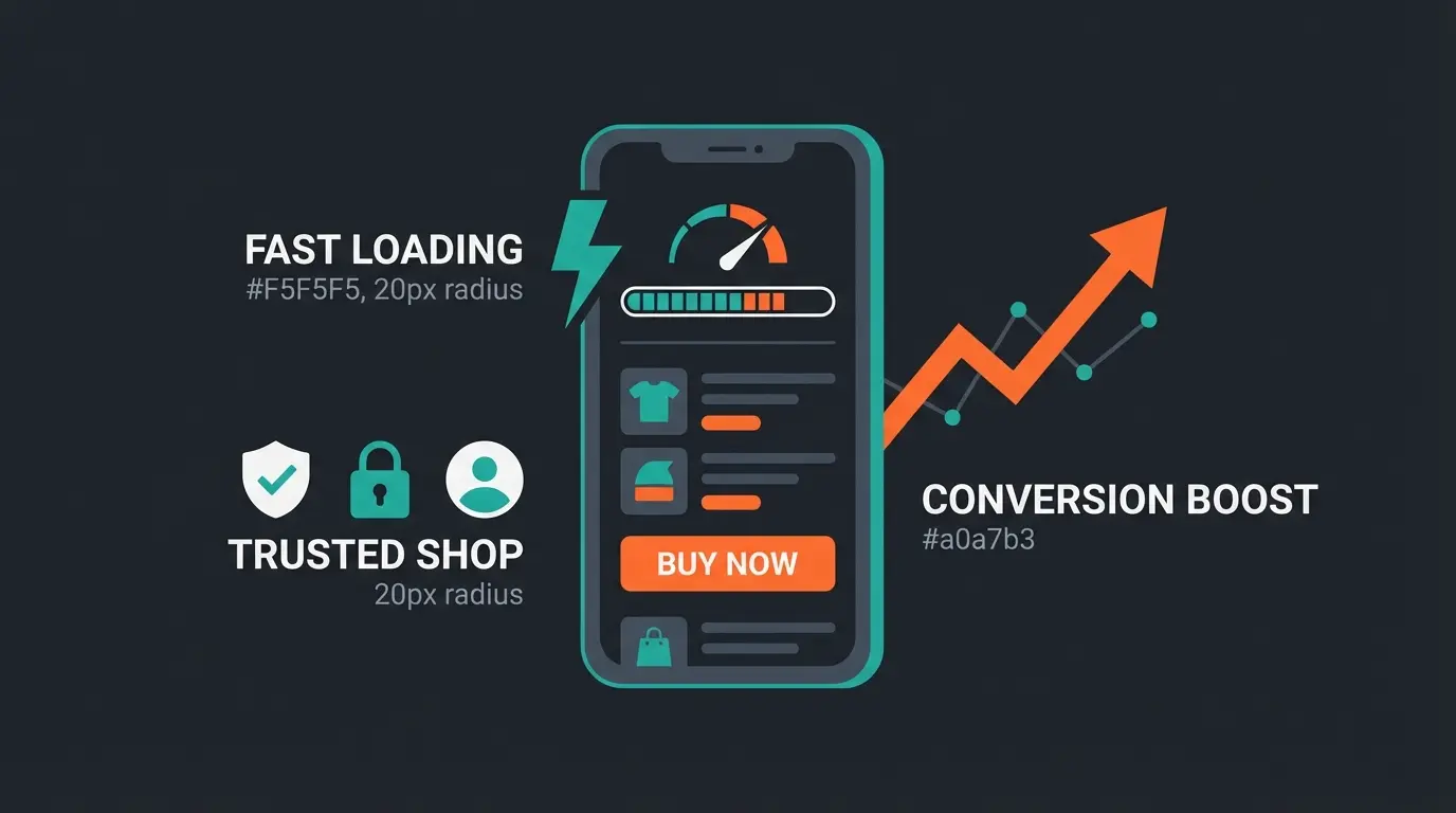 Mobile-first e-commerce optimization with speed and conversion focus