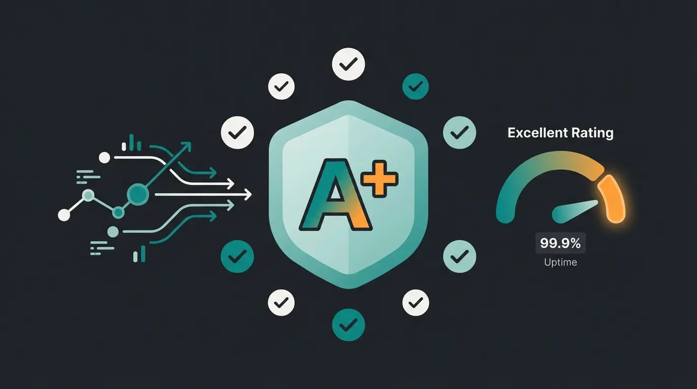 Qualys SSL Labs Test mit A+ Rating für Shopware Shop