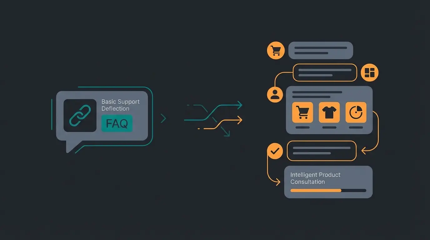 Unterschied zwischen Support-Deflection und KI-Produktberatung im E-Commerce