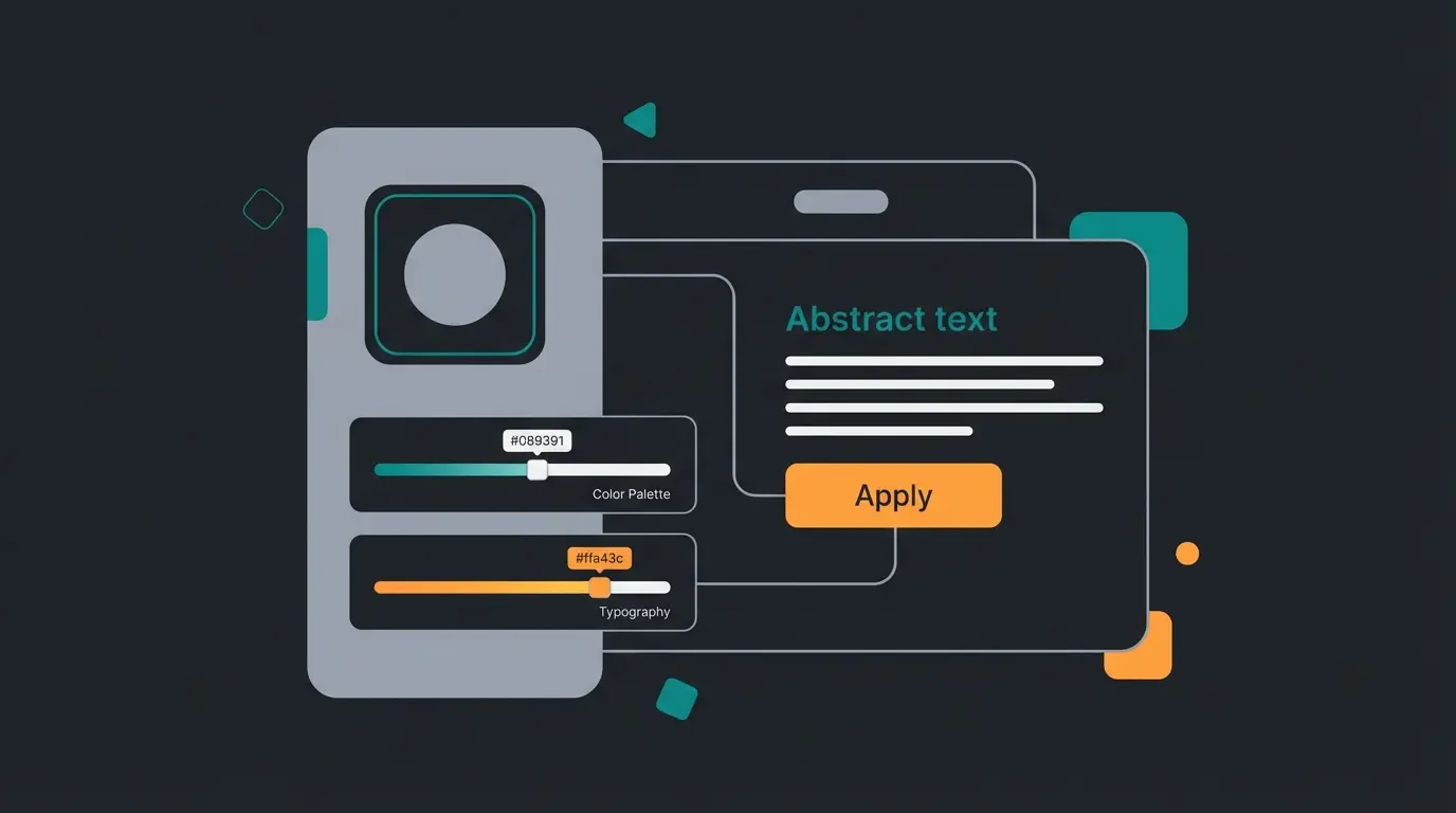 Shopware Theme-Editor Einstellungen für Farben und Typografie