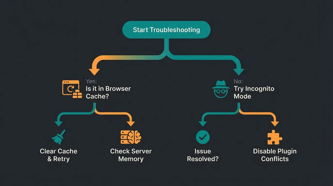 Shopware Admin Troubleshooting Flowchart für Login-Probleme