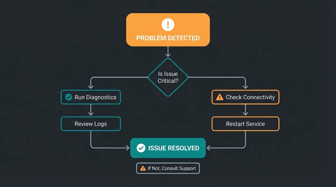 Troubleshooting Flowchart für Shopware Sitemap Probleme