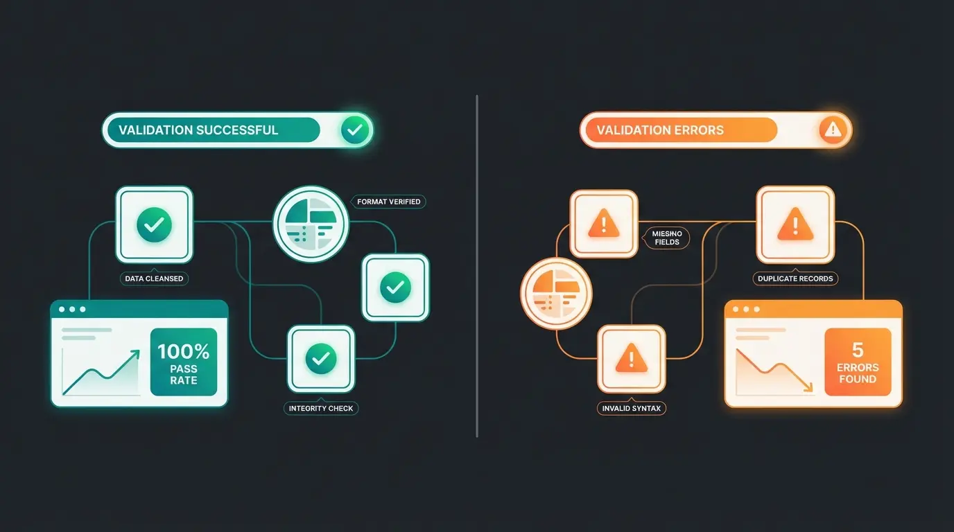 Google Rich Results Test zeigt Erfolg und Fehler bei strukturierten Daten