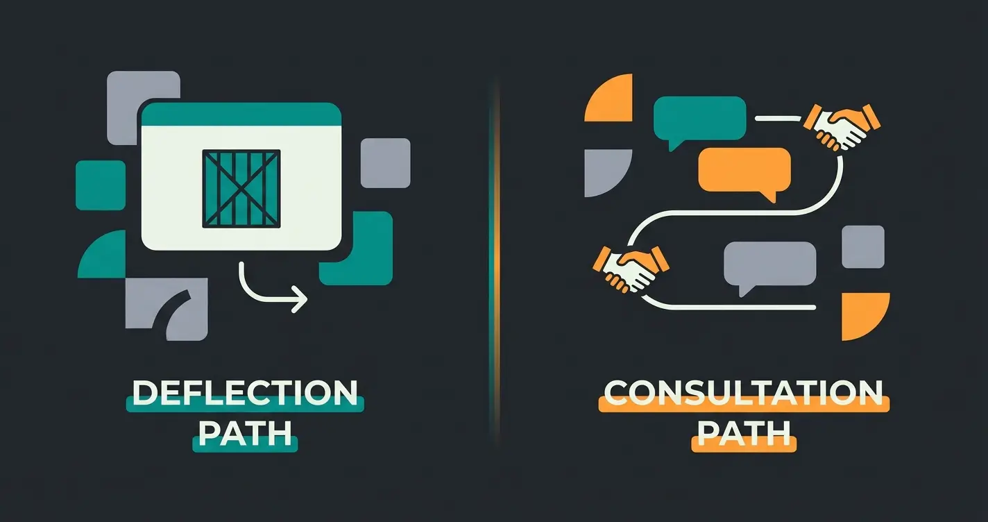 Vergleich Deflection-Modell versus Consultative-Modell im Kundenservice