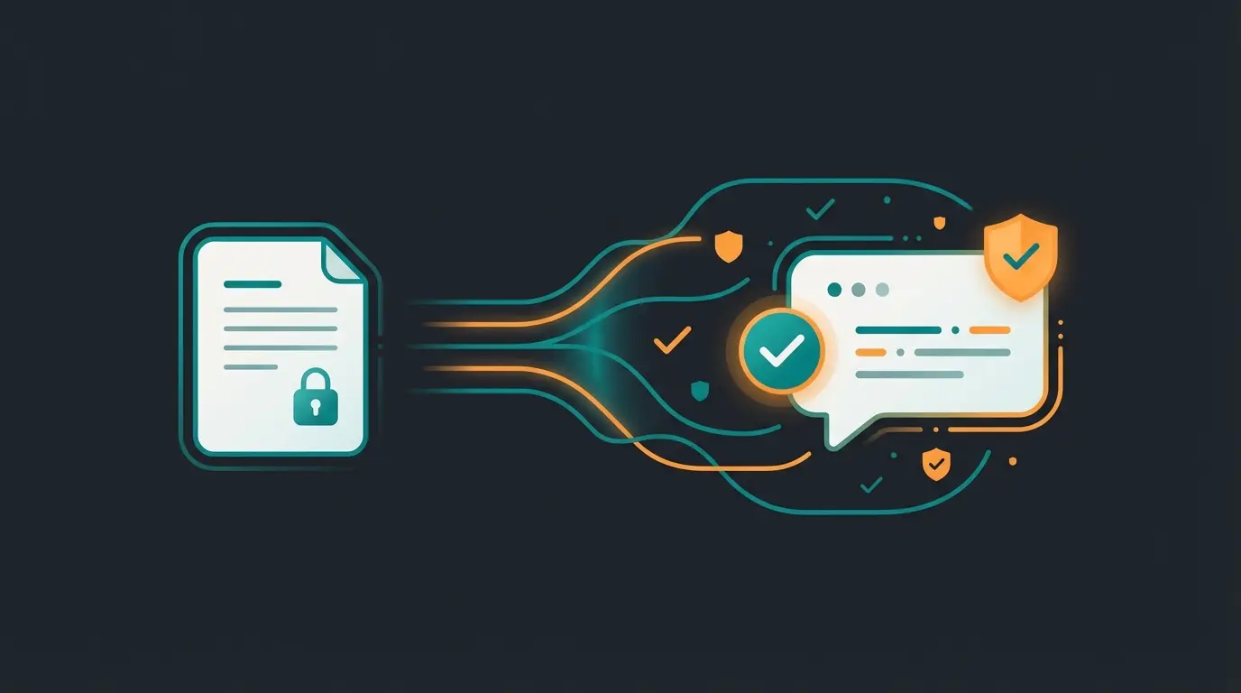 Verbindung von Impressum und KI-Beratung für Kundenvertrauen