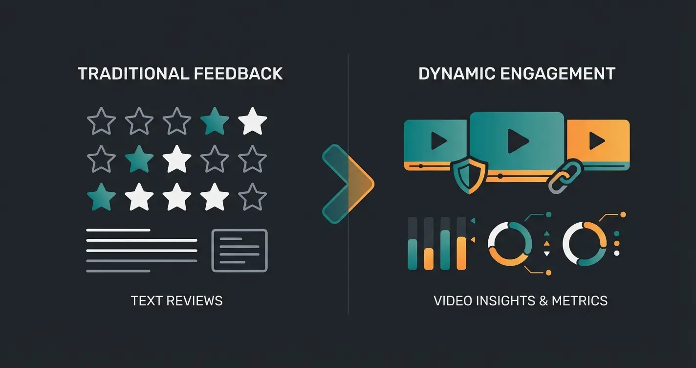 Vergleich zwischen Text-Reviews und Video-Reviews für E-Commerce